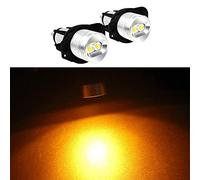 Angel Eyes Halo Ring Light Bulbs, Riloer 1Pair 12V 6W LED Angel Eyes Marker Lights Headlights Bulbs for BMVV 3 series Pre-LCI E90 E91 325i 328i 330i 335i 335xi 2006-2012