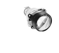 Angel Eyes Led Light,Led Angel Eyes 2.5 Inch Mini Bi Xenon Projector Lens Hi/Lo Beam With Black Silver Shrouds Mask Retrofit Fit use for H4 H7 Car Moto Headlight Lenses 1pc(1x RHD Black Shroud)