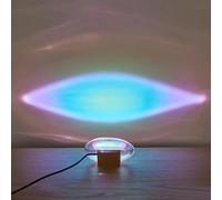 Angel Eyes Projection Night Light,Sunset Table Lamp Rainbow Night Light,Colorful Crystal Atmosphere Lamp,Aura Angel Eyes Night Light for Bedroom Living Room Party Home Decor,Chrstmas Gift
