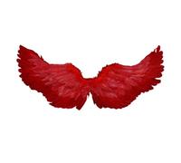 Angel Feather Wings Costume Prop with Elastic Straps Bright Color | Lightweight Role Play Wings for Halloween Christmas Stage Performance Photography Cosplay