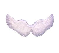 Angel Feather Wings Costume Prop with Elastic Straps Bright Color | Lightweight Role Play Wings for Halloween Christmas Stage Performance Photography Cosplay
