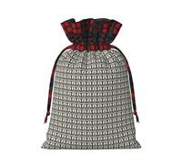 Angel Feathers Print Gift Drawstring Bags For Holiday Wedding Seasonal Celebrations Reusable Pouches