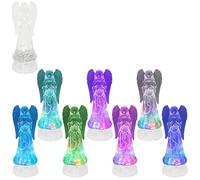 Angel Figurine Praying Light Ornament Colour Changing LED Christmas Light Decor Gift