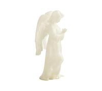 Angel Figurines for Women | Glow in Dark Praying Sculpture | Praying Angel Statue | for Bookshelf Dorm Apartment Kitchen Living Room Home