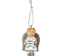 Angel Girl Silver Decoration Personalised Keira