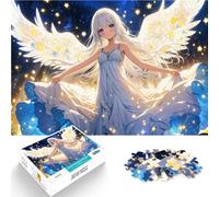 Angel Girl with White Wings1000 Piece Jigsaw Puzzle for teenagers Brain Teaser For for is ideal as a gift for the whole family 38x26cm