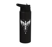 Angel Gothic Cross Emo Grunge Aesthetic Stainless Steel Insulated Water Bottle