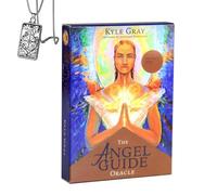 Angel Guide Oracle - Pocket Edition, Cardstock, Ideal for Beginners, Includes Cards & Necklace