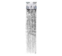 VFM e-Store - Angel Hair Christmas Decoration X 1 Stocking Filler Xmas Present Celebration Festive Winter Ornaments - 38cm X 50cm Silver