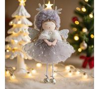 Angel Hanging Ornament, Angel Doll Pendants, Christmas Plush Ornaments Plush AngelOrnaments, Christmas Tree Ornaments for Xmas Holiday Party Home, Birthday,Wedding,Valentine's Day Decoration