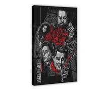Angel Heart Canvas Poster Bedroom Decor Landscape Office Room Decor Gift 08x12inch(20x30cm)