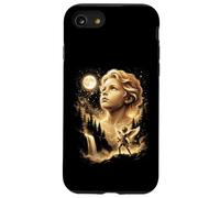Angel Howling at the Moon Meme Christianity Faith Case for iPhone SE (2020) / 7/8