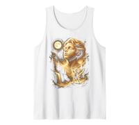 Angel Howling at the Moon Meme Christianity Faith Tank Top
