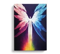 Angel Hydrodipped Vol.1 Canvas Print for Living Room Bedroom Home Office Décor, Wall Art Picture Ready to Hang, 30x20 Inch (76x50 cm)