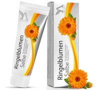 Angel in Quiet Marigold Ointment with High Calendula Extract Content - Care for Dry & Irritated Skin - With Witch Hazel - Ointment for Sensitive Skin & Baby Skin - Natural Cosmetics without Parabens