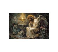 Angel Jigsaw Puzzles for Adults 2000, Wooden 2000 Piece Jigsaw Puzzles for Adults Man, Educational Puzzle Games for The Whole Family Together, Puzzle for Wall Art Home Decor 40 x 28 Inch LZPT-00992
