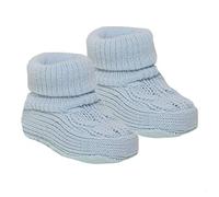 Angel Kid Baby Boys Girls Bootees 1 Pair Knitted Plain Booties NB-3 Months Approx S403