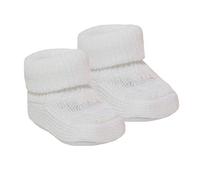 Angel Kid Baby Boys Girls Bootees 1 Pair Knitted Plain Booties NB-3 Months Approx S403
