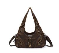 Angel Kiss Angelkiss Hobo Purses and handbags for Women Satchel Handbag Women Purses Large Daily Shoulder Bags, 801brown