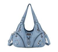 Angel Kiss Hobo Purses and handbags for Women Satchel Handbag Women Purses Large Daily Shoulder Bags, 8901sky Blue
