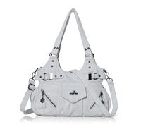 Angel Kiss Purses for Women Large Shoulder Bag Soft Hobo Bags for Women, White