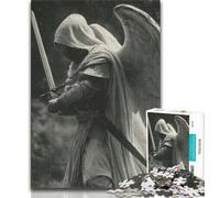 Angel Knight 1000 Piece Jigsaw Puzzles for Teenagers Gifts,Help The Brain Exercise Addictive Toys to Cultivate Patience Great Gift (50x75cm)