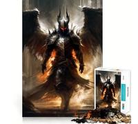 Angel Knight 1000 Piece Jigsaws for Adults Think Training Play Tight Lock No Loose Pieces Unique Gift for Stress Relief (38x26cm)