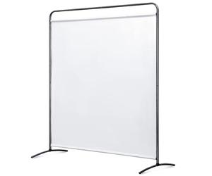 Angel Living Paravent 1 Panel Room Divider Protective Screen Wall Room Partition for Offices, Balcony, Bedroom, Outdoor Garden 162 x 174cm (Natural)