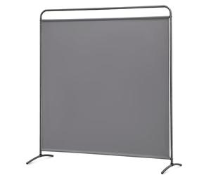 Angel Living Paravent 1 Panel Room Divider Protective Screen Wall Room Partition for Offices, Balcony, Bedroom, Outdoor Garden 162.5 x 177 cm (Grey)
