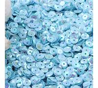 Angel Malone 20g 6-7mm in Diameter Premium Quality Cup Sequins DIY Arts Crafts Making - UK Seller (20g Baby Blue)