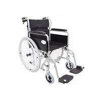 Lightweight Aluminium Self Propelled Folding Wheelchair - Silver