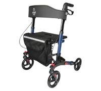 Angel Mobility Lightweight Folding Mobility Rollator Walking Frame Zimmer 4 Wheels with Seat AMR008