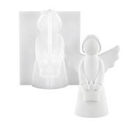 Angel Mold - Silicone Casting Supplies, 3D Cherub Resin Epoxy Tool, DIY Decoration Cement Plaster Craft Molds for Art Teachers