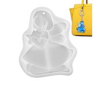 Angel Molding Mould - 5.55 Inch Silicone Ornament | Festive Resin Tools - Durable Silicone Angel Shape Pattern for Creative Cement Plaster & P Crafts