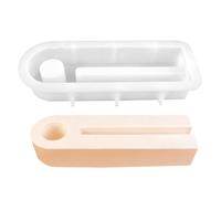 Angel Molds Resin - Non-Stick Silicone Flexible Casting Mold Candle Holder Former Clay Polymer Shaper Epoxy Concrete Maker | DIY Resin Decor Table Top