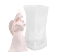 Angel Moulds for Candle Making - 3D Putte Silicone Mould for Resin Casting, Flexible Ornament Casting Mould with Smooth Interior for Fondant, Chocolate, Cake and Sweets