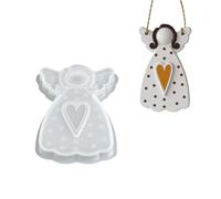 Angel Moulds for Resin, Christmas Silicone Cement Mould, Home Decoration, Cement Moulds, for Plaster, Party Planner, Art Teachers, Holiday Enthusiasts, Creative Hobbyists, Workshops, Weekend
