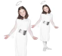 Fancy Dress Angel Costume - costume fancy dress angel christmas nativity girls outfit xmas child play kids