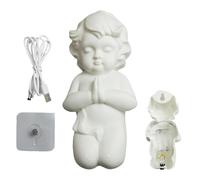 Angel Night Light, Angel Figures Lighting, Home Decoration, Heavenly Angel, Nursery Night Lights, Creative Sleep Companion for Bedroom, Living Room, Nursery