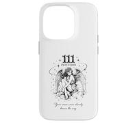 Angel Number 111 Intuition Numerology Spiritual Angelcore Case for iPhone 14 Pro