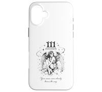Angel Number 111 Intuition Numerology Spiritual Angelcore Case for iPhone 16 Plus