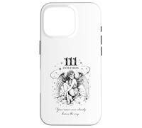 Angel Number 111 Intuition Numerology Spiritual Angelcore Case for iPhone 16 Pro