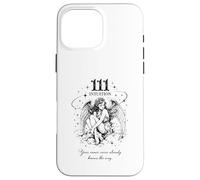 Angel Number 111 Intuition Numerology Spiritual Angelcore Case for iPhone 16 Pro Max