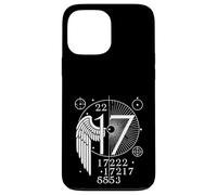 Angel Number 17 Meaning Spiritual Numerology Art Case for iPhone 13 Pro Max