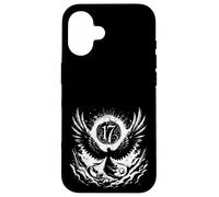 Angel Number 17 Meaning Spiritual Numerology Art Case for iPhone 16