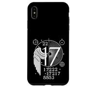 Angel Number 17 Meaning Spiritual Numerology Art Case for iPhone XS Max