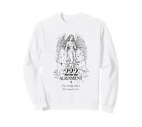 Angel Number 222 Alignment Celestial Angelcore Numerology Sweatshirt