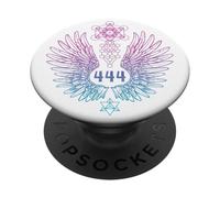 Angel Number 444 Sacred Geometry Healing PopSockets Adhesive PopGrip