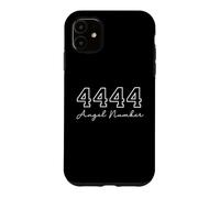 Angel Number 4444 Numerology Spirituality Case for iPhone 11