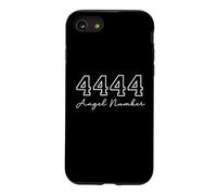 Angel Number 4444 Numerology Spirituality Case for iPhone SE (2020) / 7/8